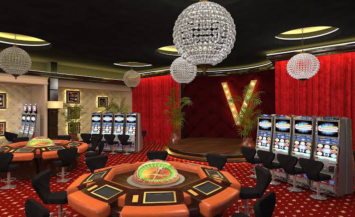 Sociale pokeravond in een fysieke lounge